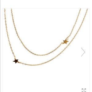 Fabfitfun gold star necklace Jennifer Zeuner